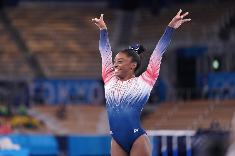 simone biles finish