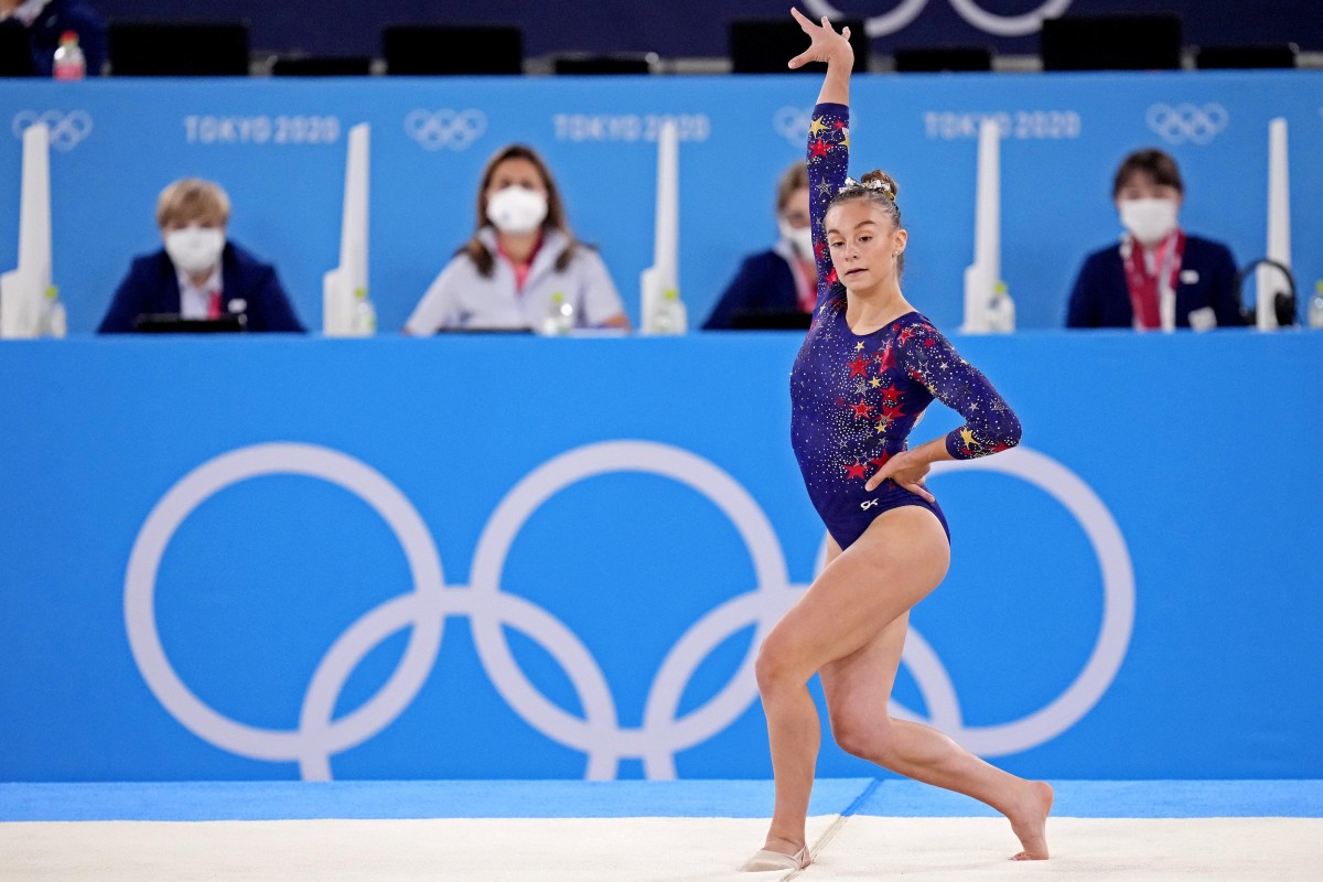 grace mccallum floor routine